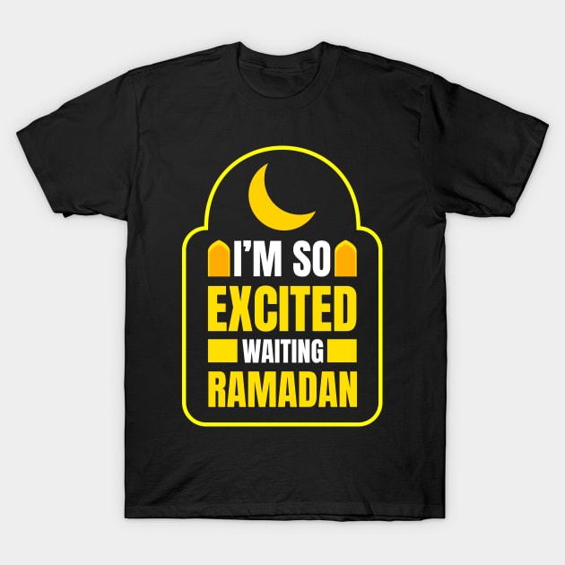 Waiting Ramadan T-Shirt by Mako Design 